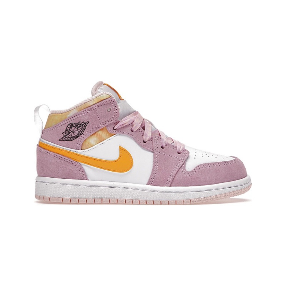 Pink Jordan Mids